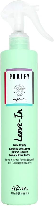 Kaaral Purify LEAVE-IN Detangling no-rinse Spray Professional Conditioner for fine hair - 300 ml