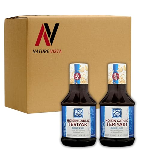 Hoisin Garlic Teriyaki Marinade & Sauce 22 Fl Oz (Pack