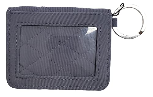 Portefeuille double Vera Bradley Gris carbone avec porte-monnaie intégré