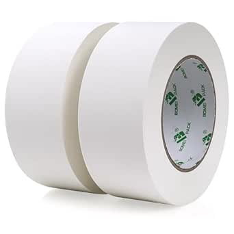 BOMEI PACK Black Gaffer Tape, Matte Finished, 2 Inch X 30 Yards, 1 Roll