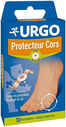 Urgo - Apósitos Protección Callos - Disco protector - Evita presiones - 10 apósitos