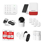 🔐 DOUBLE CONNECTIVITÉ WIFI + GSM POUR UNE SÉCURITÉ SANS INTERRUPTION Le système bascule automatiquement sur le réseau GSM en cas de coupure Internet pour garantir l’envoi des alertes en toutes circonstances (carte SIM non incluse).