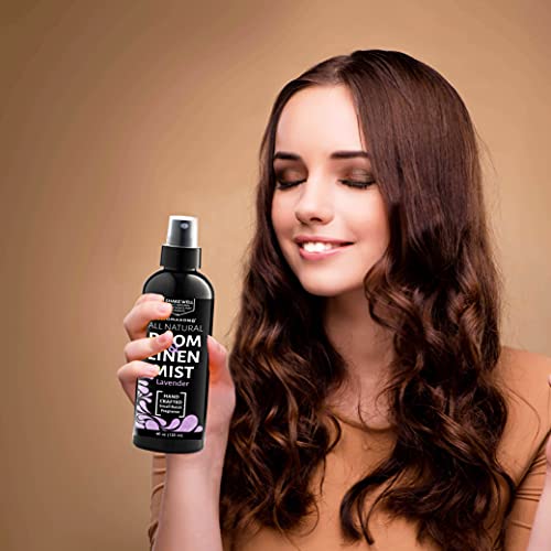 Aromasong All Natural Lavender Spray For Sleep - Room & Linen Spray For Pillows And Sheets - Lavender Bed Spray Home Air Freshener & Deodorizer - Calming Essential Oil Spray For Sleeping… #TOP5