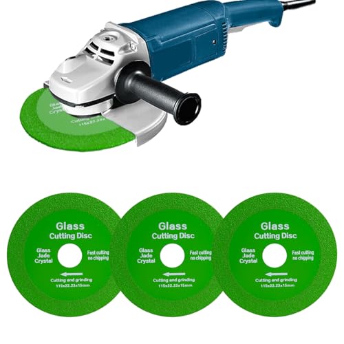 twomoo 4.5 inch Glass Cutting Disc set