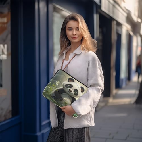 Funda para portátil 13-14 pulgadas impermeable con diseño panda miniatura 7