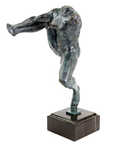 Bronze Statue - Iris, Messenger Of The Gods - Auguste Rodin - Paris - Musée Rodin - Abstract Sculpture - Height 31 Cm - Green Female Nude - Erotical Figurine - Decor - Collectables For Sale #TOP3