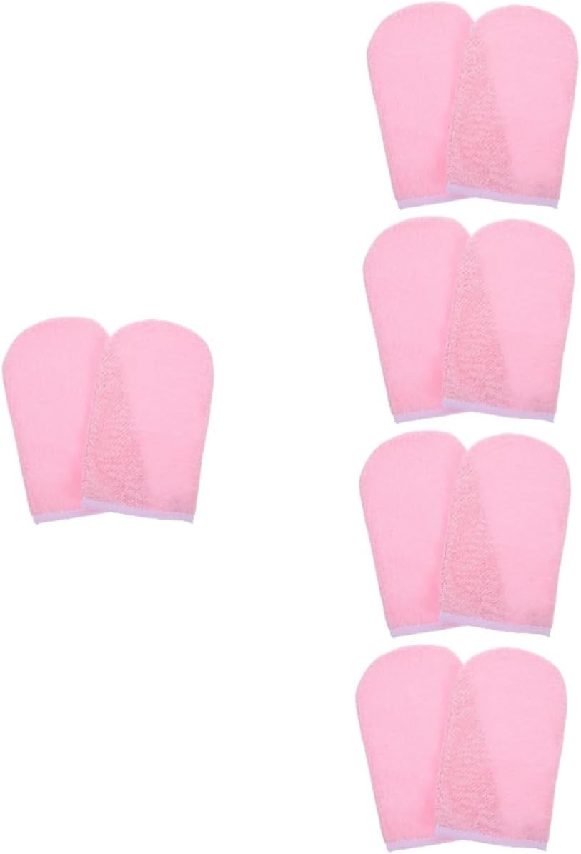 BESTYASH 5pairs Moisturizing Hand Gloves for Paraffin Wax Mitts for Soft Skin Care Breathable and Skin-friendly Design Fits for Home Use