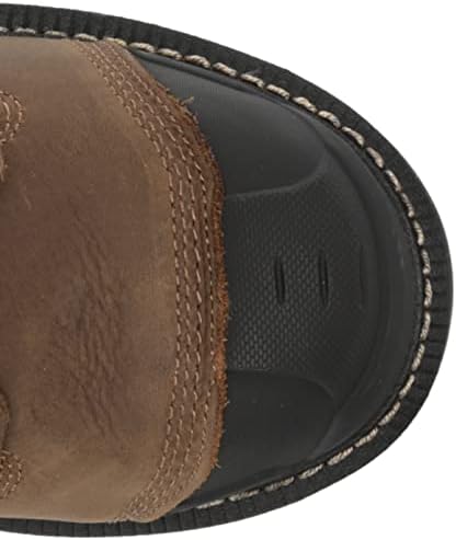 Wolverine Men's Hellcat Ultraspring Heavy Duty 8" Waterproof Composite Toe Construction Boot, Chocolate CHIP, 13 | Image 4
