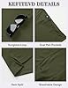 KEFITEVD Men's Quick Dry Polo Shirts Summer Golf Shirt Lightweight Breathable Fishing T Shirts,Army Green,2XL #4