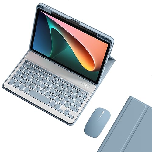 Funda de teclado iPad Mini 6 para estudiar y trabajar en cualquier lugar con ratón portátil