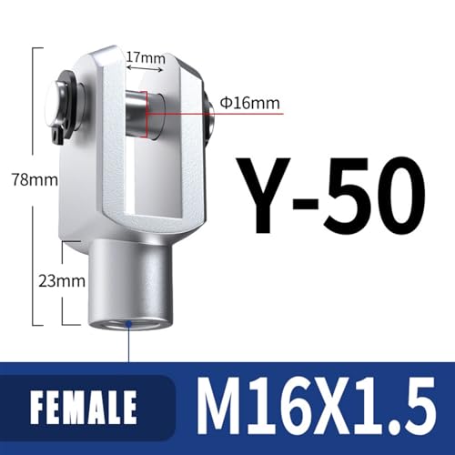 Componentes neumáticos y accesorios de cilindro SC con conector tipo Y 50 3