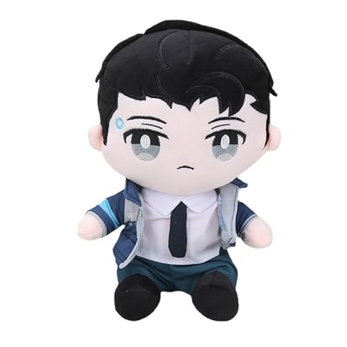Anime Action Figure: Become Human DBH Connor RK800 Plush Stuffed Pillow Cosplay Doll Cushion Plush Toy Game Cosplay Prop, 10in