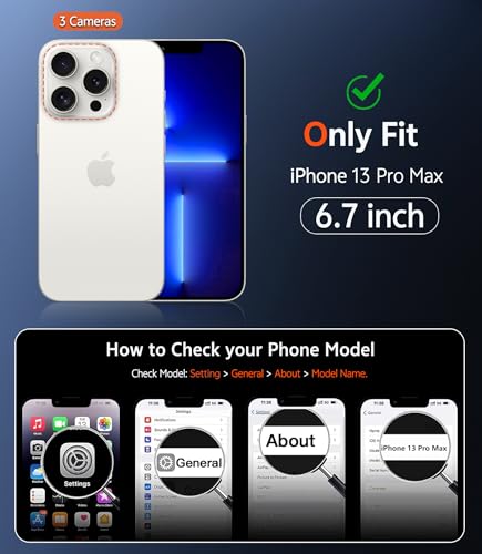 Image of FNTCASE for iPhone 13 Pro-Max Case: Matte Magnetic Phone Cases Compatible with Magsafe Slim Anti Yellowing Military Grade Drop Protection Rugged Translucent Cell Phone Cover (C-Blue)