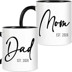 Mom Dad Mugs est 2026