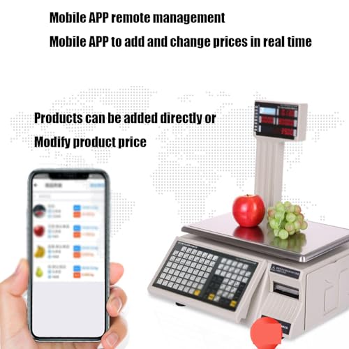 Balanza Electrónica para Supermercado con App Móvil miniatura 2