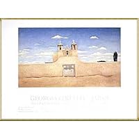 Amazon.co.jp: ポスター ジョージア オキーフ Front of Ranchos