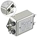 Single-Phase Double-Section Power Filter,CW4L2 Series Line Noise Suppressor 6A 20A With Insertion Loss 60DB For Industrial Equipment(CW4L2-20A-T)