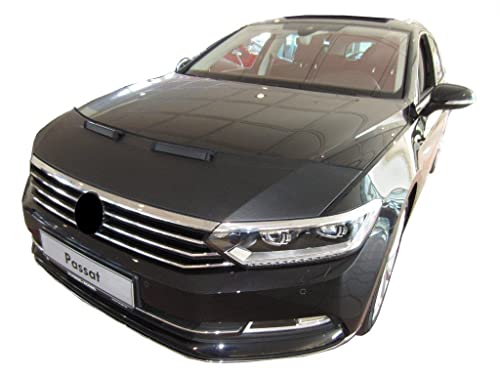 Hood Bra Front End Nose Mask Compatible with Volkswagen VW Passat B8 3G Since 2014 Bonnet Bra STONEGUARD Protector Tuning