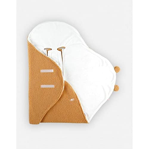 Couverture de promenade sherpa camel Noukie's pour bébé - 2