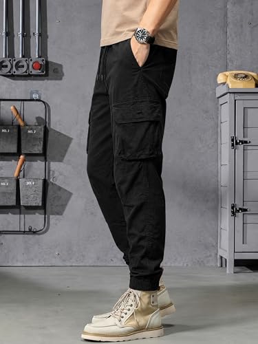 Image of Noble Monk Cargo for Men || Cotton Cargo Pant || Stylish Multi-Pocket Casual Trousers for Men