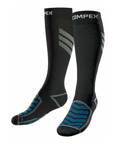 Compex CALCETINES DE RECUPERACIÓN, Negro , 38 42