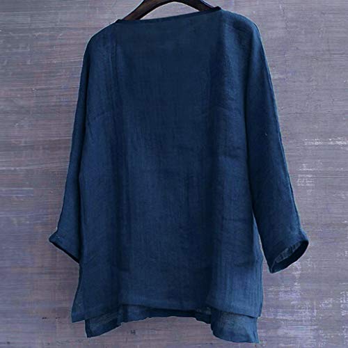 Beokeuioe Maglia estiva da uomo, con scollo a V