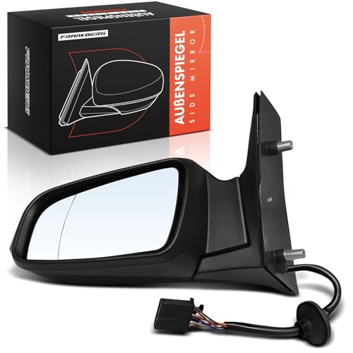 Frankberg Rétroviseur Gauche Côté conducteur Compatible avec Zafira/Zafira Family B A05 Zafira B Camionnette/MPV A05 Remplacer# 6428227