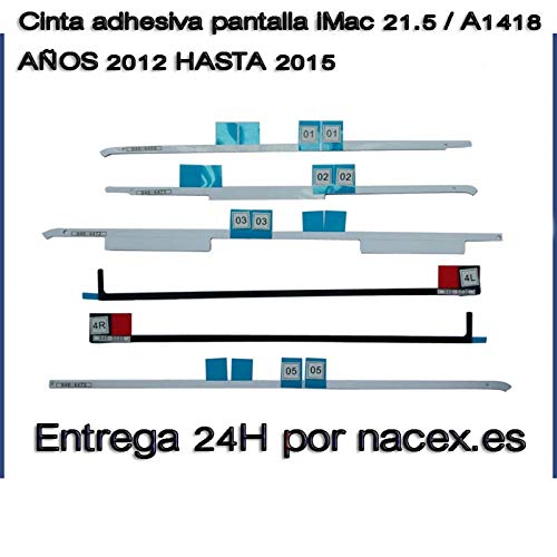 SIMERST Cinta Adhesiva Pantalla 21.5 / A1418 IMAC16,2 Retina 4K Late 2015 MK542LL/A