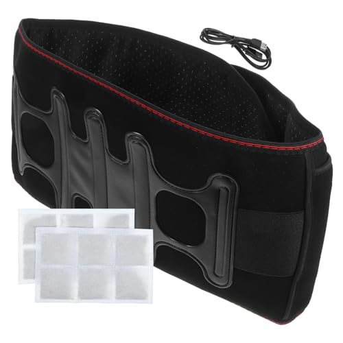 BESTYASH Electric Heating Belt for Warming Breathable Waist Support Men Women Sports Fitness Heated Waist Belt