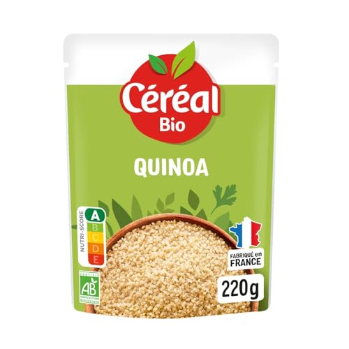 Cereal Bio Quinoa al Naturale 100% Biologica, da Agricoltura Biologica, 220 G
