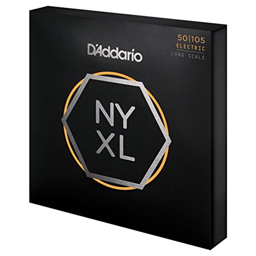 Image of D'Addario NYXL50105 Nickel Wound Bass Guitar Strings, Medium, 50-105, Long Scale
