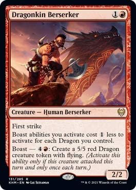 Magic: The Gathering - Dragonkin Berserker - Foil - Kaldheim