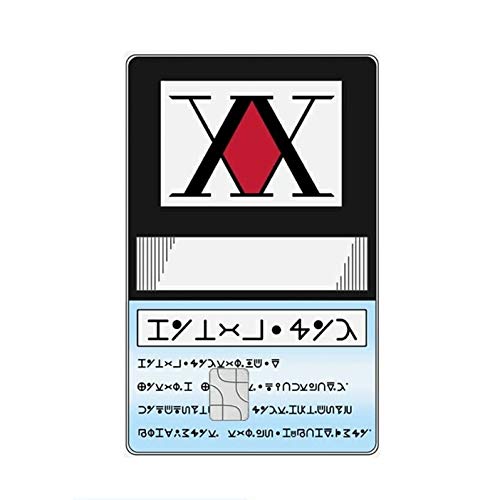 Adesivo Para Cartão de Crédito e Débito Licença Hunter X Hunter