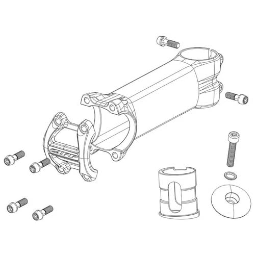 SRAM Set ESPACIAD.Zipp P/Puissance Service Course SL de haute précision pour vélo de route