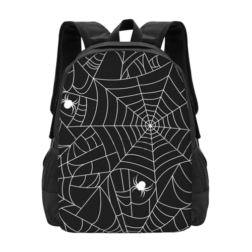 Mochila plegable negra Halloween 20L ligera para senderismo