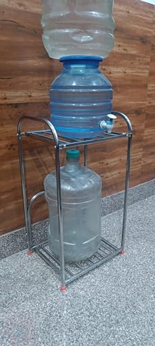 Image of Stainless Steel Shoe Rack, Multipurpose Rack, Multilayer (Stand Water Dispenser)