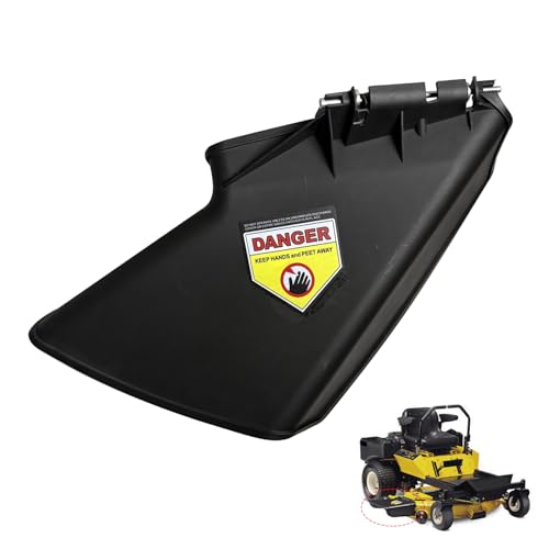 deawater 631-05229 Deck Discharge Chute Deflector for MTD, Craftsman, Troy-Bilt, Cub Cadet, Yard Machine - Fits LT1040, LT1045, LT2042, Replaces 631-0216, 631-05193, 731-1031