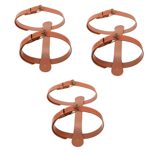 Happyyami 3pcs Travel Rug Carrier Easy Tie Down Bedroll Strap for Camping Picnics