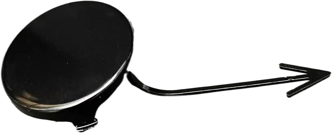 Towing Eye Cap for VW for Golf 6 MK6 2009-2013 Front Bumper Trailer Hitch Cover Traction Hook Cover 5K0 807 241 5K0807241 (White)