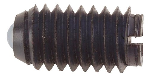 Plunger, Ball, Steel, B/O, 5/16-18, 37/64, PK5