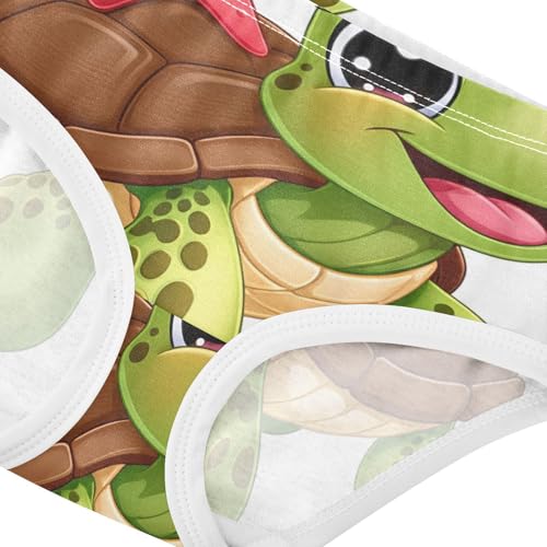 Funny Girls Underwear Toddlers 2t Cotton Little Girl Panties Cute Cartoon Sea Turtle Briefs Underpants4