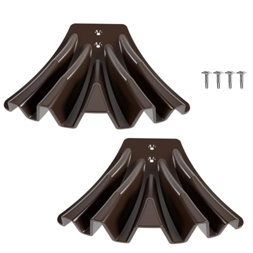 Uhidka Desviadores de Bajante para Canaletas, Extensiones de Bajante para Canaletas de Lluvia, Dispersor de Canaletas de Lluvia Marrón.