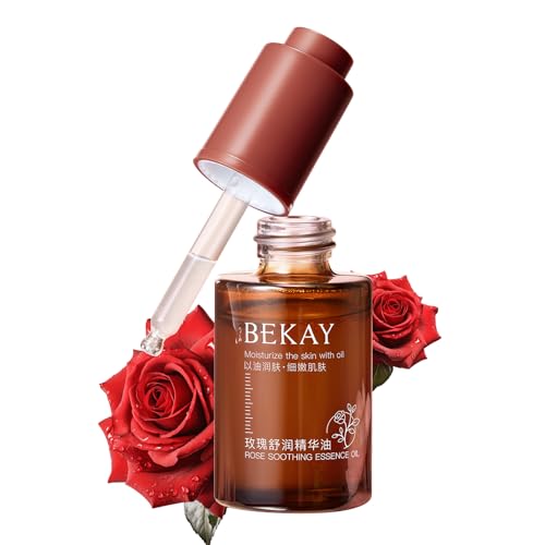 Face Oil Serum, Rose Essential Oil, Anti Aging & Wrinkle