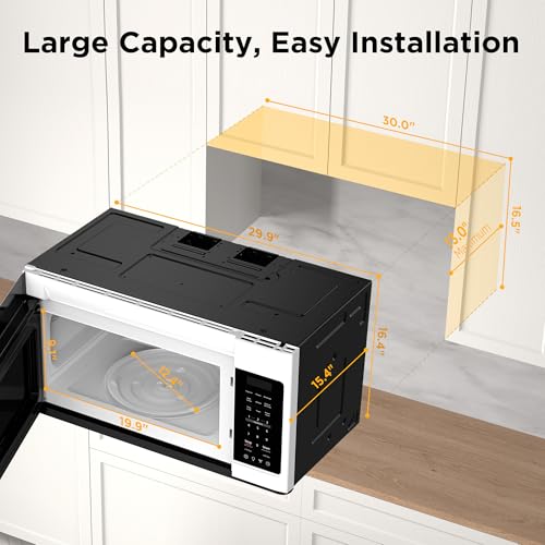 BLACK+DECKER EM044K6CF-WH Over the Range Microwave Oven Review