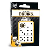 Masterpieces Game Day - NHL Boston Bruins -- 6 Piece Team Logo Dice Set - D6 Standard Size