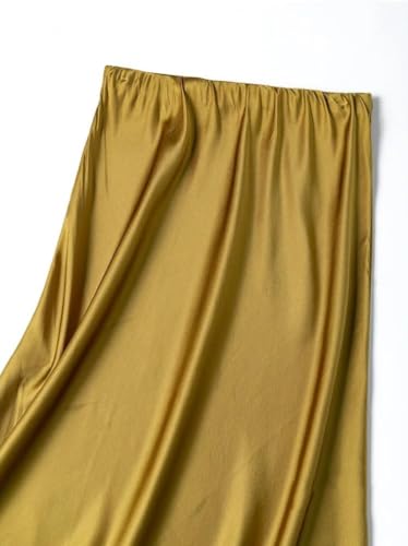 Women's Lightweight Breathable Midi Skirt A-Line Design Casual Wear4