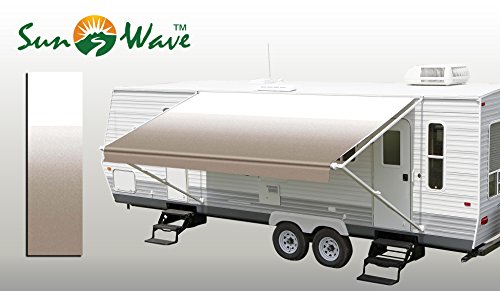 SunWave Awning Fabric Camel Fade 18'(approximate Fabric Width 17' 2-3")