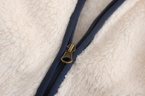 Image of Boys Girls Soft Fleece Sherpa Full-zip Jacket