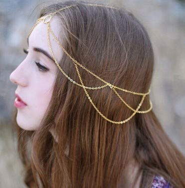 Fashband Tassel Headchain Boho Headband Nupcial Headpiece Hand Drop Tocado Cumpleaños Prom Crown Tiara Moda Accesorio para el cabello para mujeres y niñas