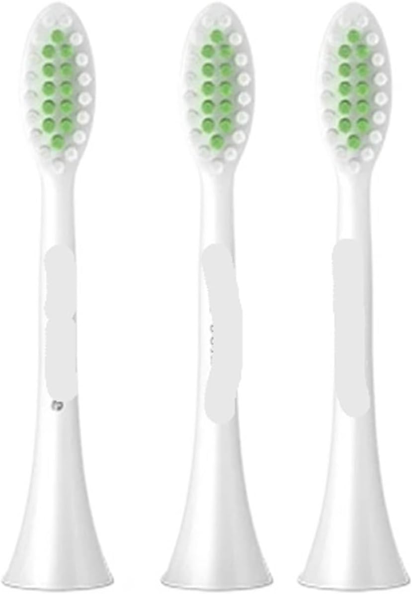 Compatible Philips Gentle Clean Whitening HX2033/02 Brush Head Suitable for Sonicare 2000 2100 Series Toothbrush 3 Pack Heads